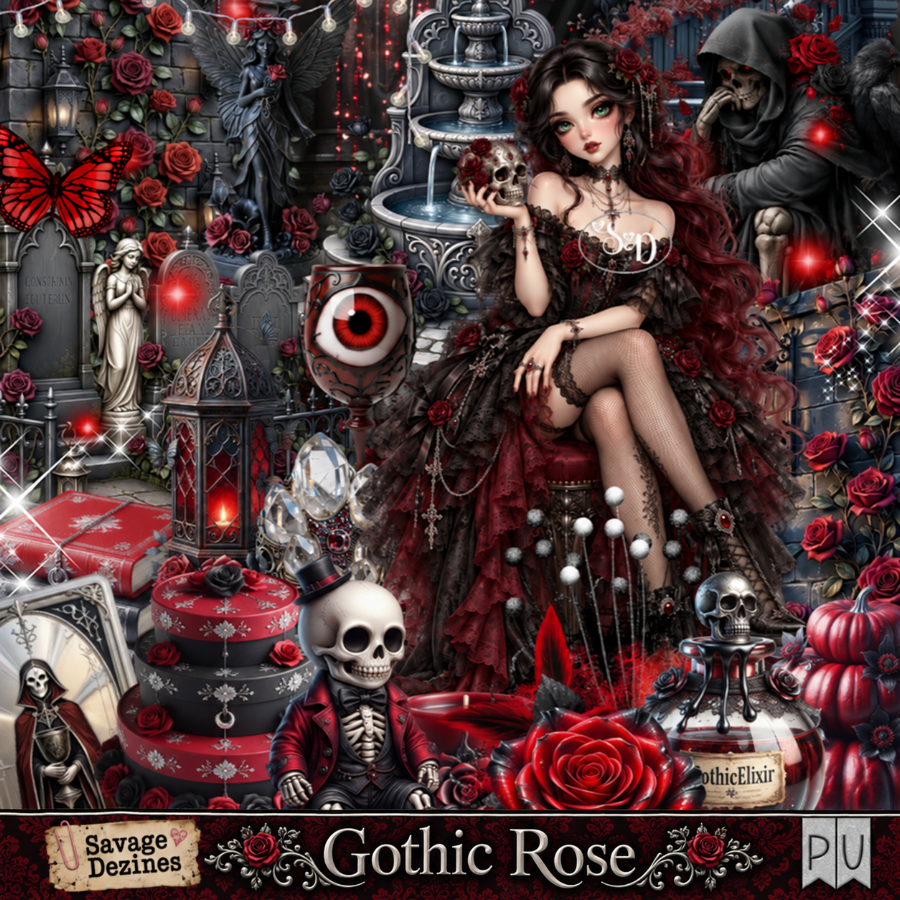 (image for) Gothic Rose Kit